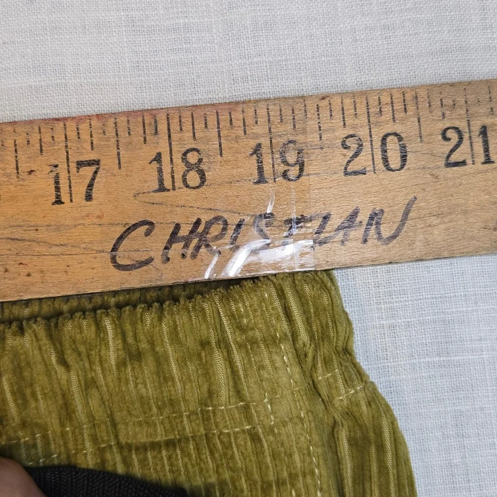 Levi Pants Corduroy Large Men's Brown Green 34
